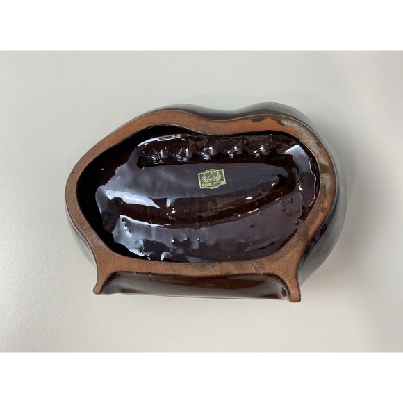 Vintage‎ Royal Sealy Japan Border Collie & Puppies Ashtray Glazed Ceramic - Picture 7 of 10